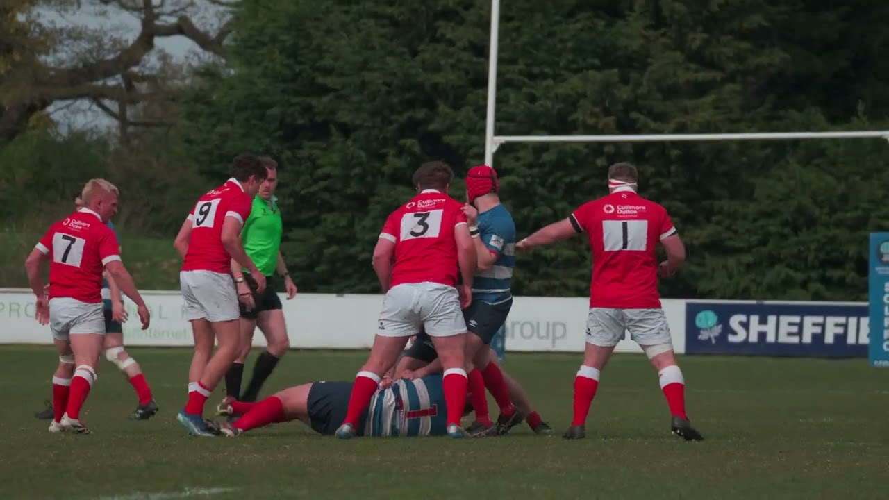 Sheffield RUFC try against Chester RUFC 12 4 25