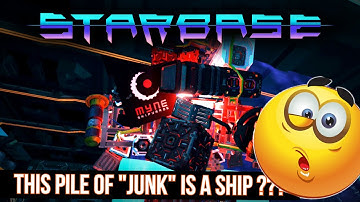 Starbase  - Community ship Showcase - Someone DESIGNED a WRECK LOL!!!