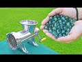 EXPERIMENT MARBLES VS MEAT GRINDER