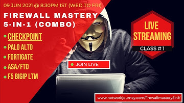 Class_1 || [Admission Started] Checkpoint R81 #FIREWALL MASTERY 5-IN-1