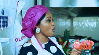 Mercy Aigbe prepares Owo Soup on Olowosibi