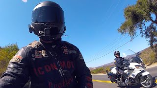 Cops rolled up on me! They came out of nowhere! - Silverado Cafe