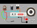 Ultra Bass Amplifier | irfz44n MOSFET Amplifier Circuit || amplifier Circuit 