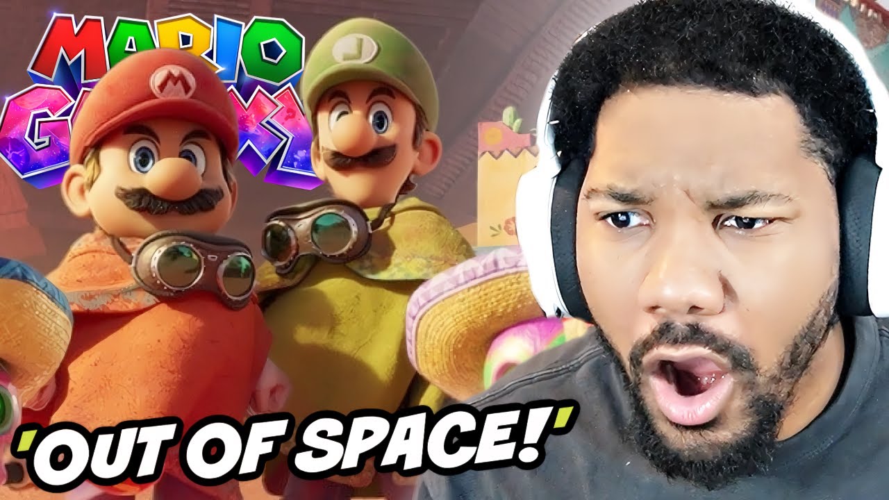 WhammyGoCrazy Reacts To The Super Mario Galaxy Movie – Official Trailer