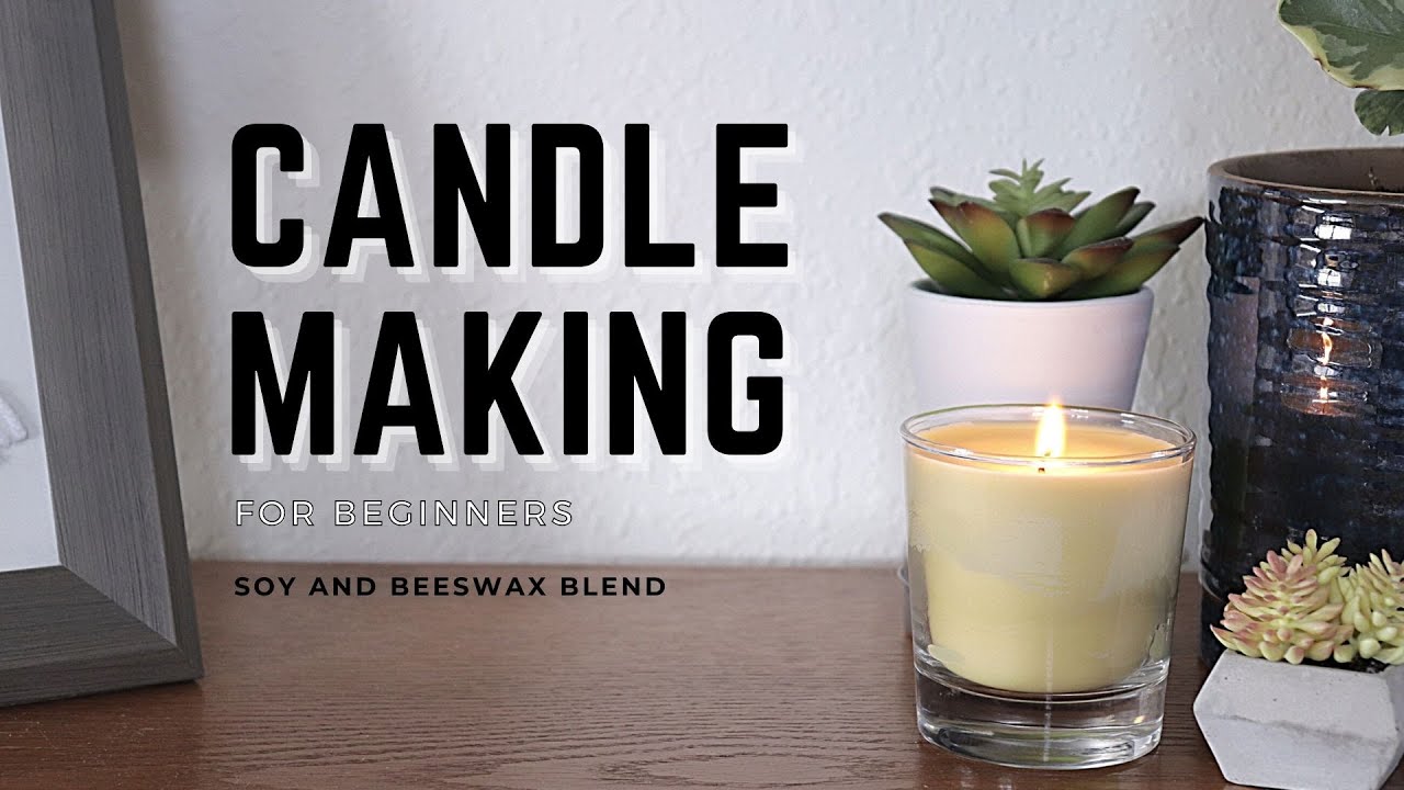 How to Make a Soy and Beeswax Candle