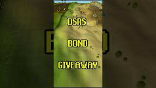 OSRS BOND GIVEAWAY #osrs #oldschoolrunescape #runescape #giveaway #money
