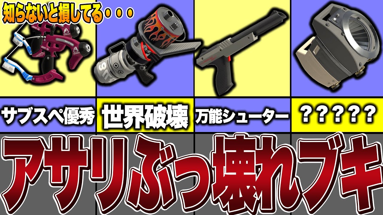 ガチアサリ 武器