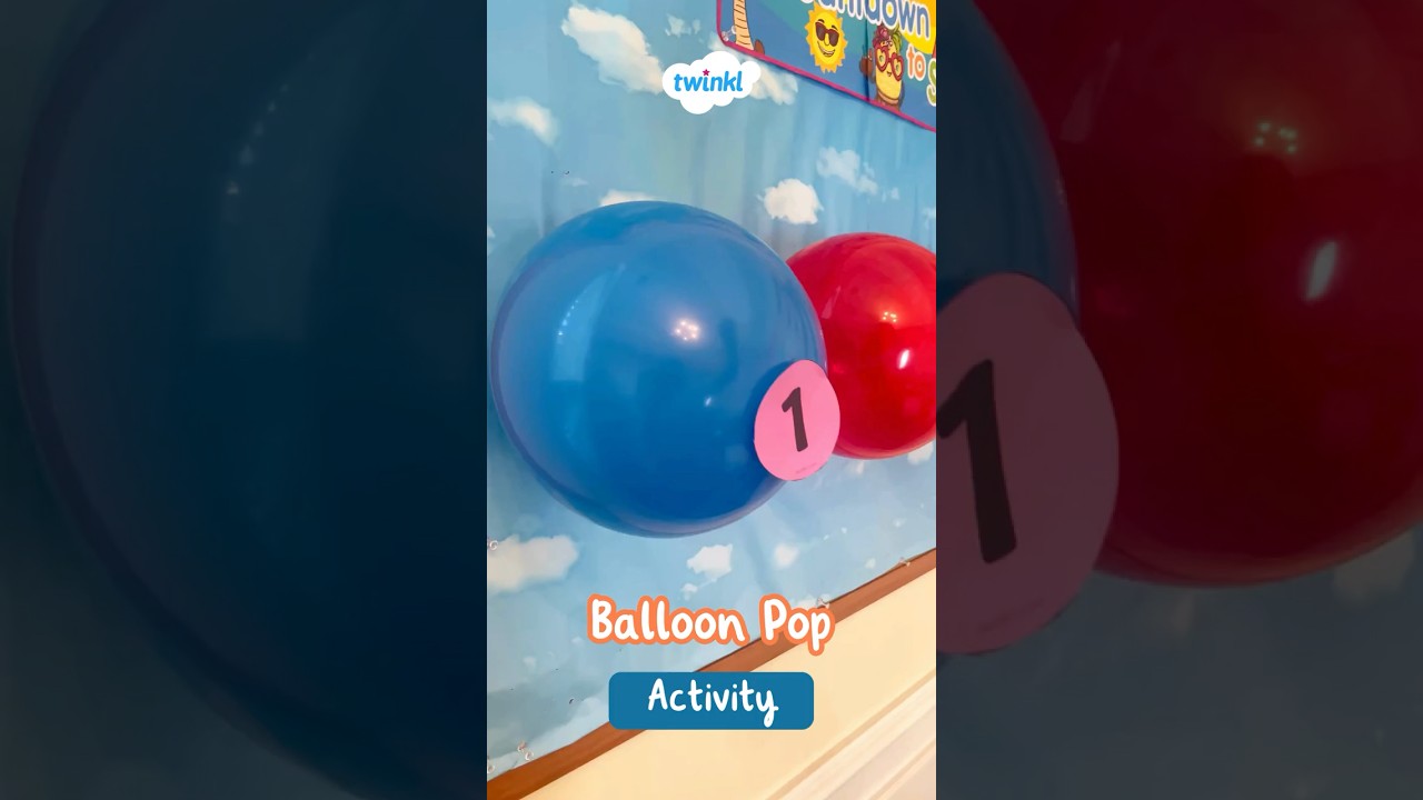 End of the School Year Balloon Countdown | Countdown to Summer Activity | Twinkl USA