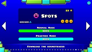 Geometry Dash MJ - Level 28 Series: Spots 100% Complete [All Coins]