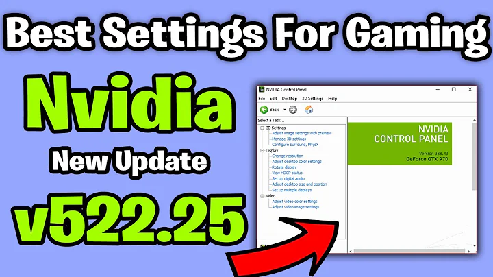 Nvidia Geforce Experience Software New Update 522.25 Best Setting For GAMING 2022