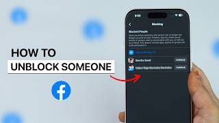 How to Unblock Someone on Facebook?