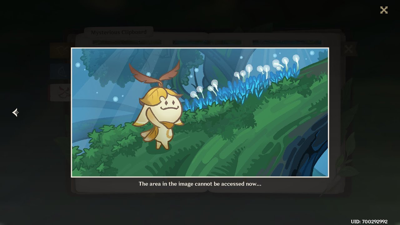 Aranyaka Book Mysterious Clipboard Painting 14 [ Genshin Impact 3.0