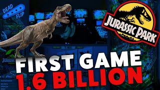 Jurassic Park Pinball v.1.01- First game, 1.6 Bil!