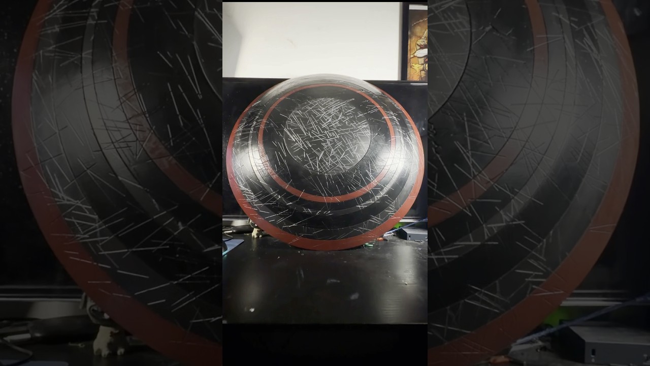 3D PRINTED U.S. Agent Shield from Thunderbolts*! #marvel #3dprinting #shorts #thunderbolts #cosplay