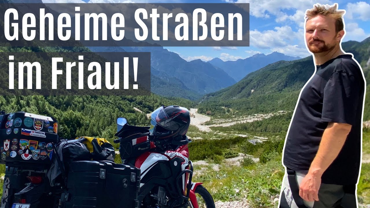 Ich entdecke die BESTE Straße im Friaul für meine Motorradtour durch Slowenien. | Teil 2