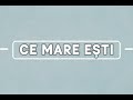 Ce mare ești