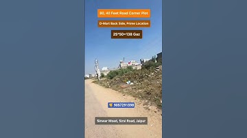 Plot #plotforsale #plotinjaipur #plots #property #realestate #jaipur #plot #viral #trend #shortvideo