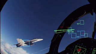 ACE COMBAT 7 VR نسوق الطائره بالواقع الافتراضي #دخت screenshot 3