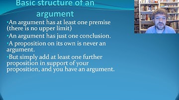 A Level Philosophy : Argument, Premise, Conclusion