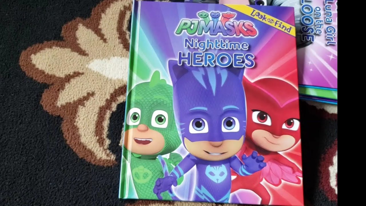 Pj masks Electronic Reader Book no2 , Pjmask Night time Heroes pjmask