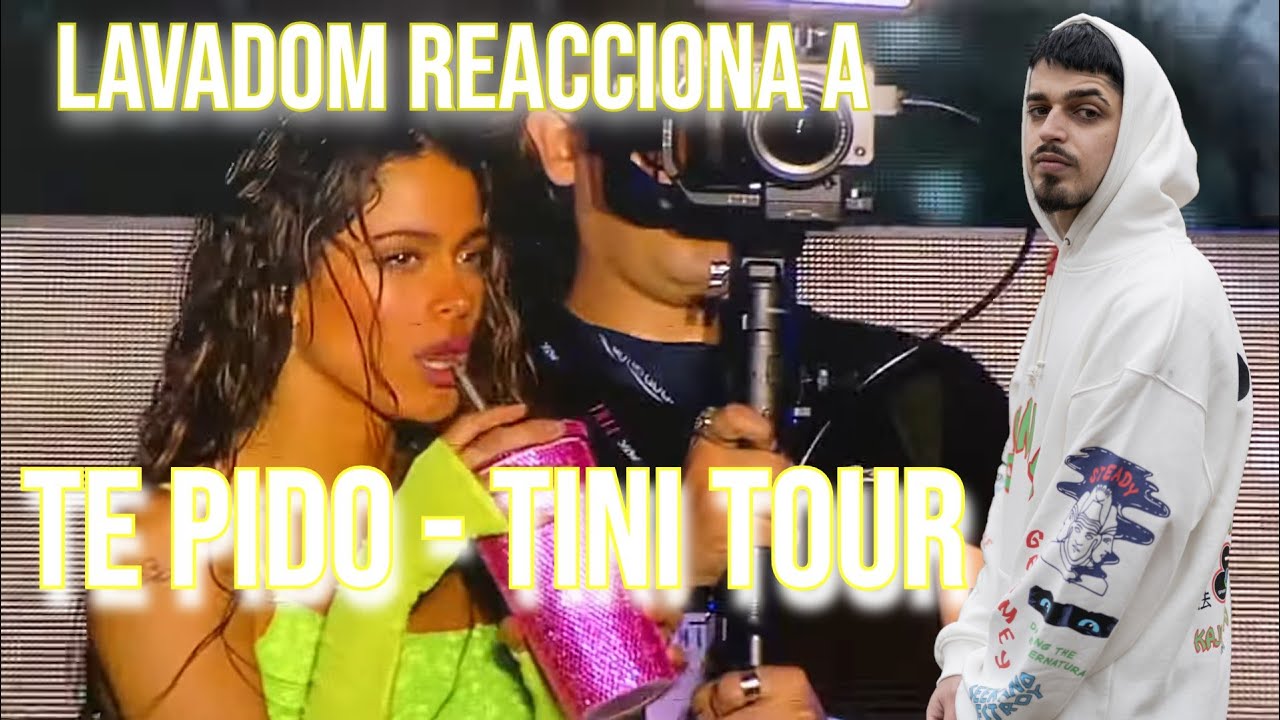 RAPERO ESPAÑOL ALUCINA CON Te pido - Tini tour - Santiago del Estero Argentina