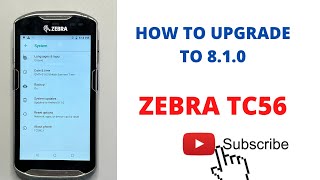 HOW TO UPDATE ZEBRA TC56 TO 8.1.0.File in description screenshot 2