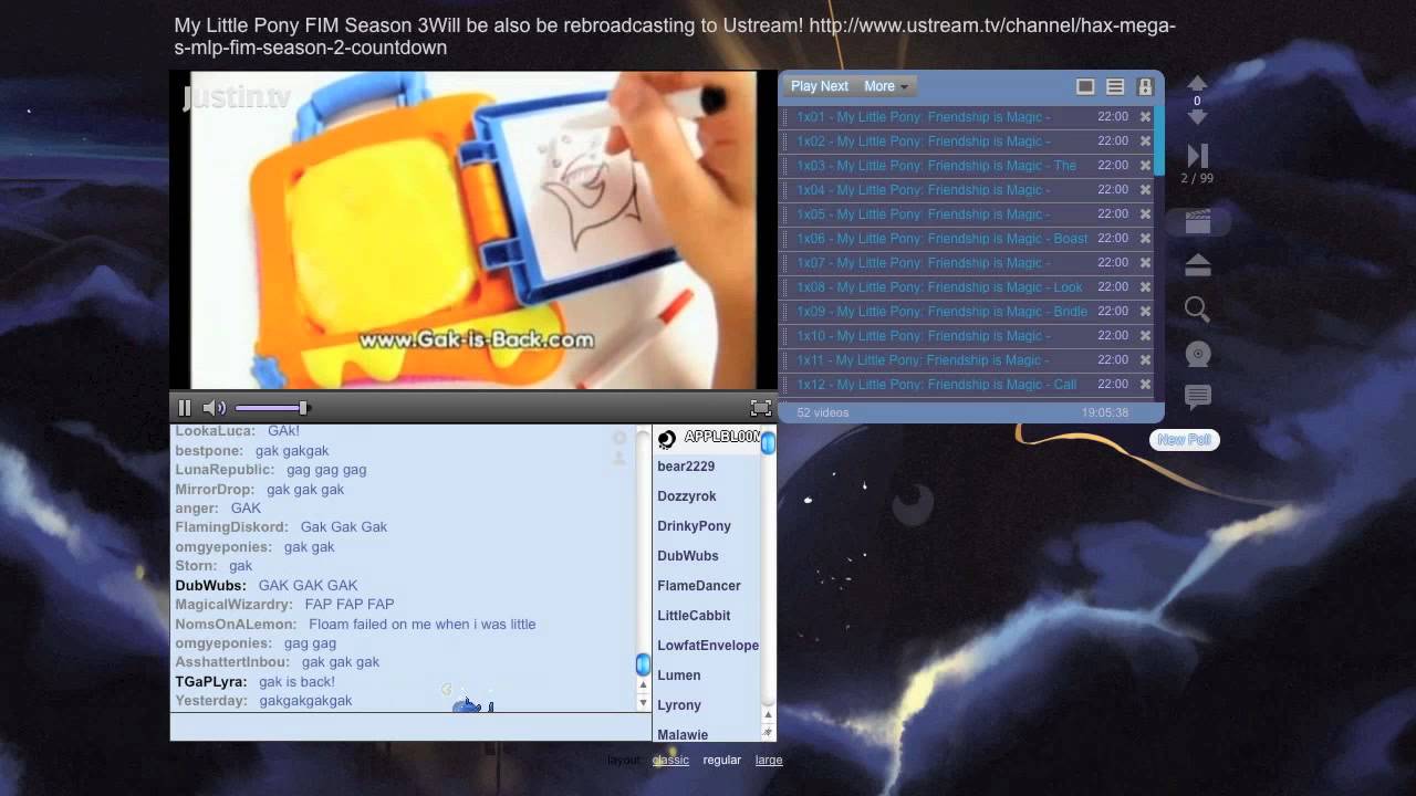 Brony Chat Reactions: Gak - YouTube