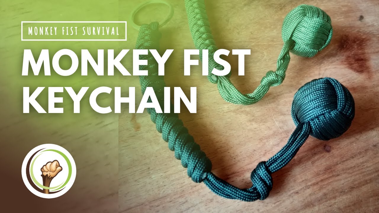 Monkey Fist Keychain, A Discreet SelfDefense Tool MONKEY FIST