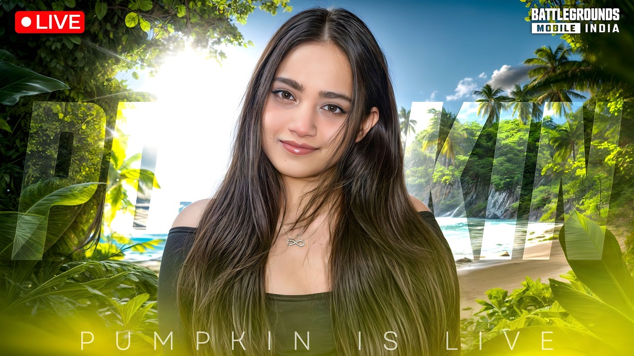 Bgmi Live With Teamcodes - Pumpkin is Live - Girl Gamer 