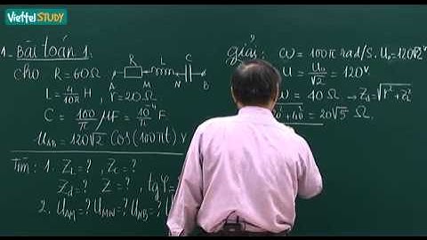 Mạch điện RLC mắc nối tiếp và cộng hưởng điện   phần 2  - kenhdaihoc.com