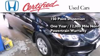 2014 Honda Civic Certified Richardson TX 75080