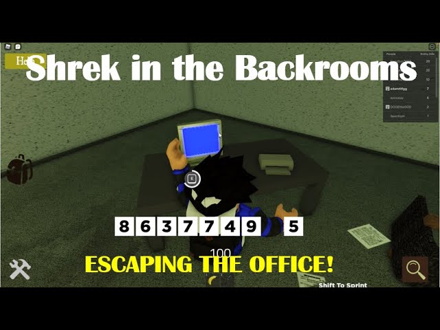 SHREK IN THE BACKROOMS WALKTHROUGH(level 1 to 10 speed run