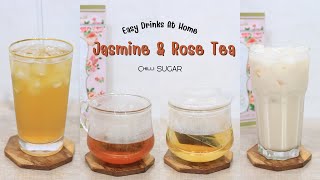 Aesthetic Drinks | Iced Tea | 2 Easy Drinks To Make At Home 🫖🧊 | Home Cafe