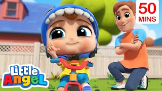 Aku Bisa Sendiri! | Little Angel Kartun Anak Anak | Moonbug Kids Indonesia