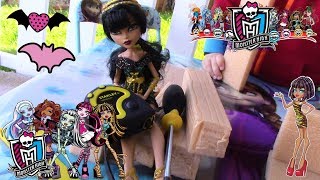 Строим Кроватку для КЛЕО куклы МОНСТЕР ХАЙ с безопасного материала для детей, Monster high bed Строим Кроватку для КЛЕО куклы МОНСТЕР ХАЙ с безопасного материала для детей, Monster high bed