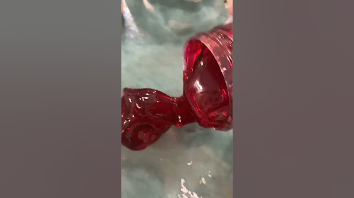 Reviewing watermelon slime from amazon