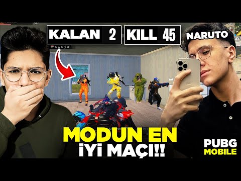 MODUN EN İYİ MAÇI!! SASUKE İLE YOK ETTİK! - PUBG MOBİLE