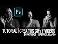 Cómo crear un GIF animado o videos en Photoshop - Super fácil