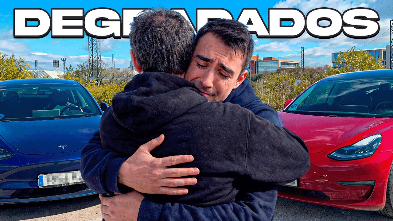 DEGRADACIÓN de 2 Tesla Model 3 con 7 AÑOS