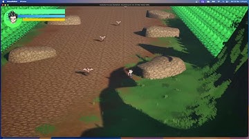 Genki:The Game - Basic Bat AI test || UNREAL ENGINE 5