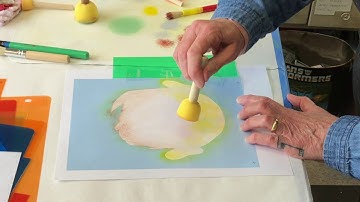 Make A Face: A Pochoir Project - Part 2 - Printing