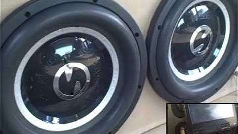 SPLX Subwoofer Flex Demo w/ 2 SoundStream D-Tower Car Audio Amps & 4 12" Subs Big SPL Bass Hairtrick