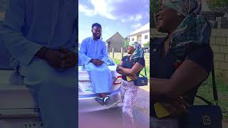 He want to impress the lady with car but unfortunate happened