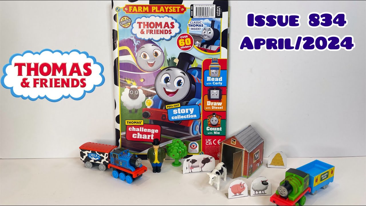 Thomas & Friebds magazine, issue 834, April/2024 - Farm playset