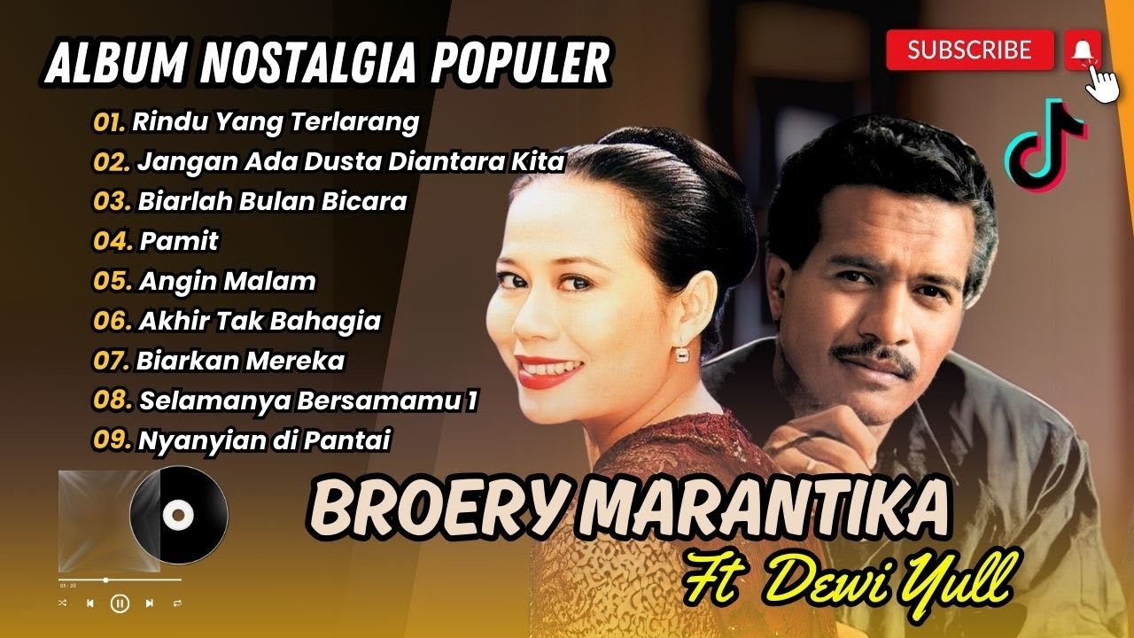 Broery Marantika ft Dewi Yull - RINDU YANG TERLARANG - JANGAN ADA DUSTA DIANTARA KITA || POP TERBARU