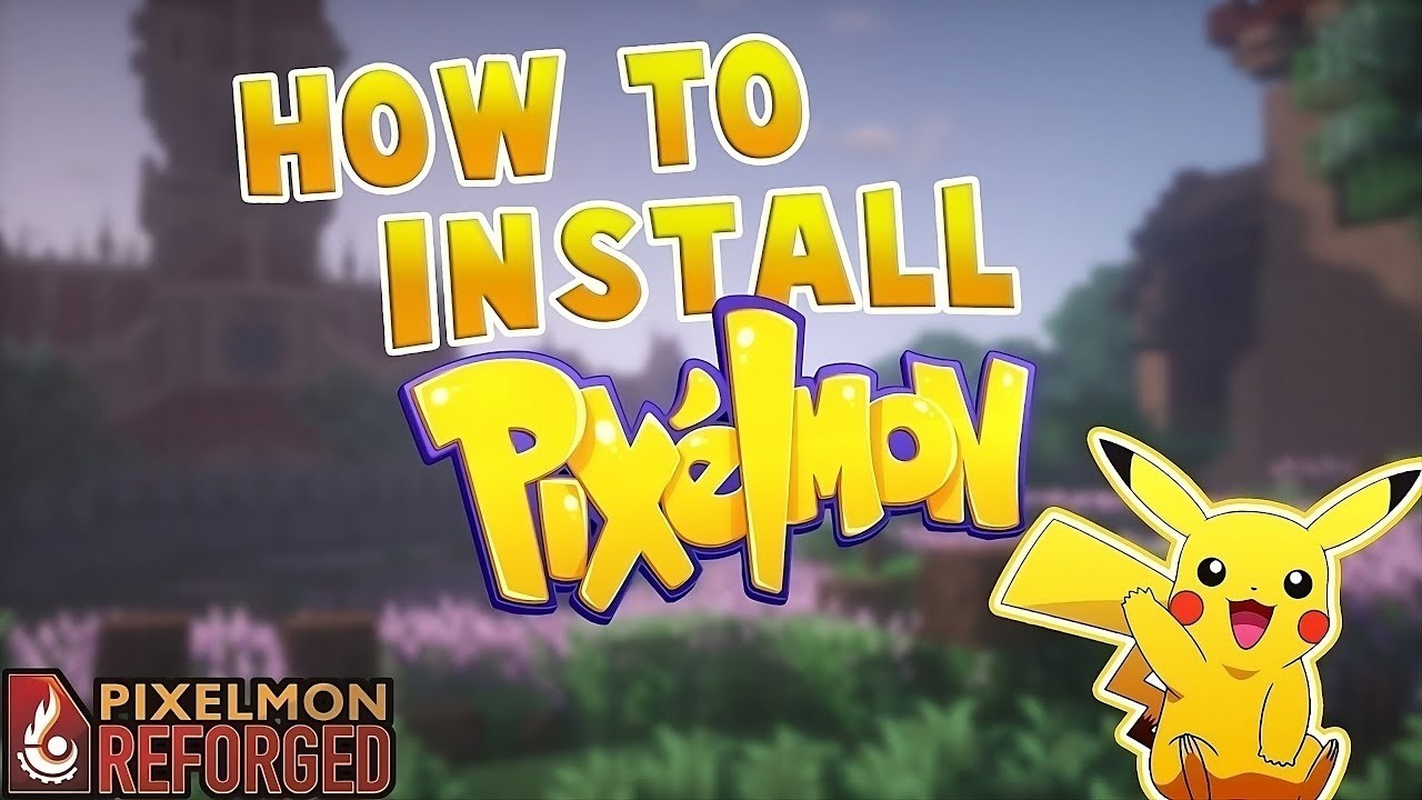 Pixelmon Java Download *2026 GUIDE* How To Download / Install Pixelmon (Minecraft Pixelmon Mod ...