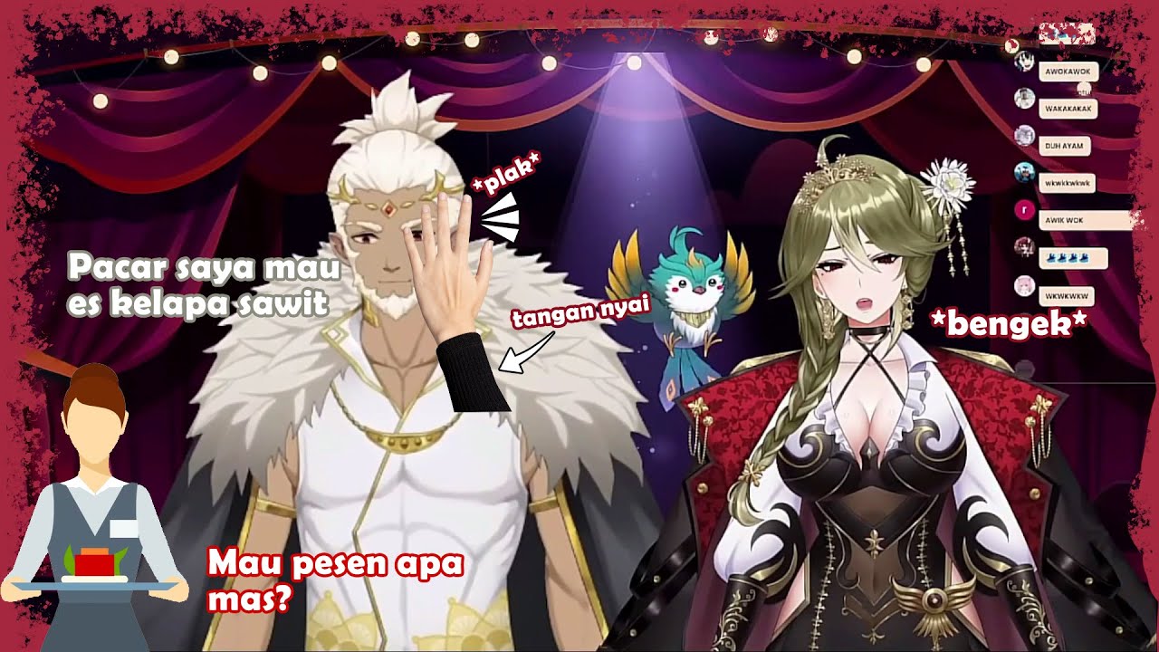 【 VTuber Clip 】Stream 100% SUS Jadi 100% Ketawa | Hera Garalea & Zen Gunawan