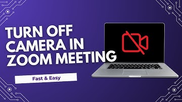 How to Turn Off Your Camera in Zoom on Laptop (Windows & Mac)