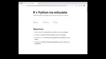 Not Python vs R | Python + R with Reticulate!