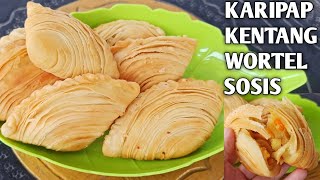 BONGKAR TIPS SUKSES MEMBUAT KARIPAP ISI KARE KENTANG, WORTEL DAN SOSIS YANG ENAK DAN SUPER CRISPY